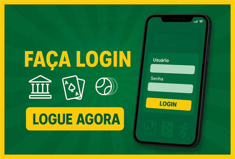 Imagem destacando login seguro na FEZBET para novos usuários